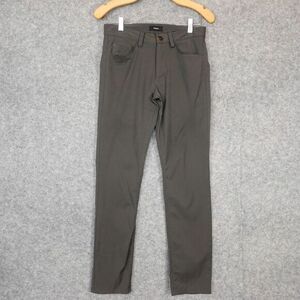 Performance Tech‎ Prep Theory Womens Pants 6 S Dark Gray Pocket Stretch 29x28